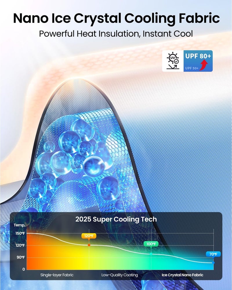 REEVAA 2025 Upgraded Tesla New Model Y (Juniper) Sunshade Windshield [Tailored Fit, 99% Sun Protection] Foldable Sun Shade Accessories with Storage Bag for Model Y 2016-2026, Silver Coating - Image 4