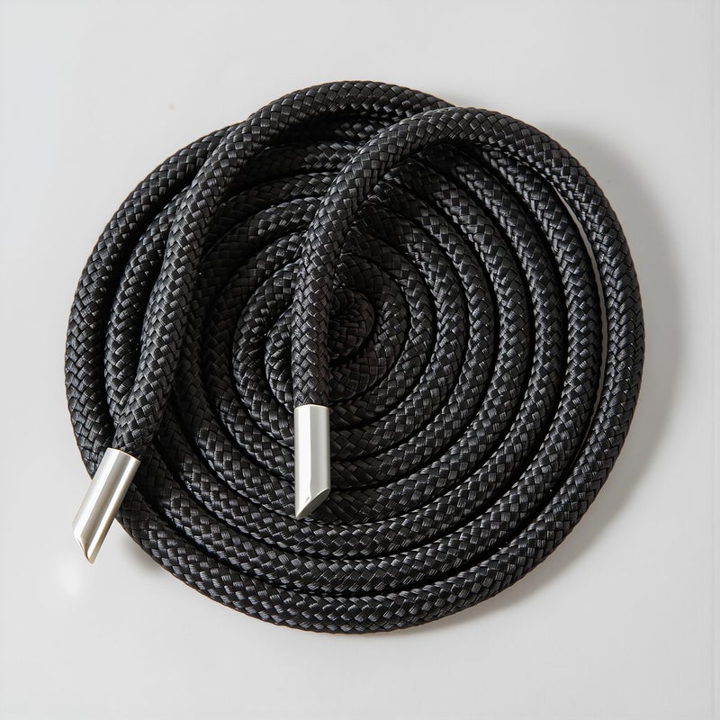 Black Drawstring Solve Common Issues No Fray No Slip No Drop No Snag Reliable - Image 2