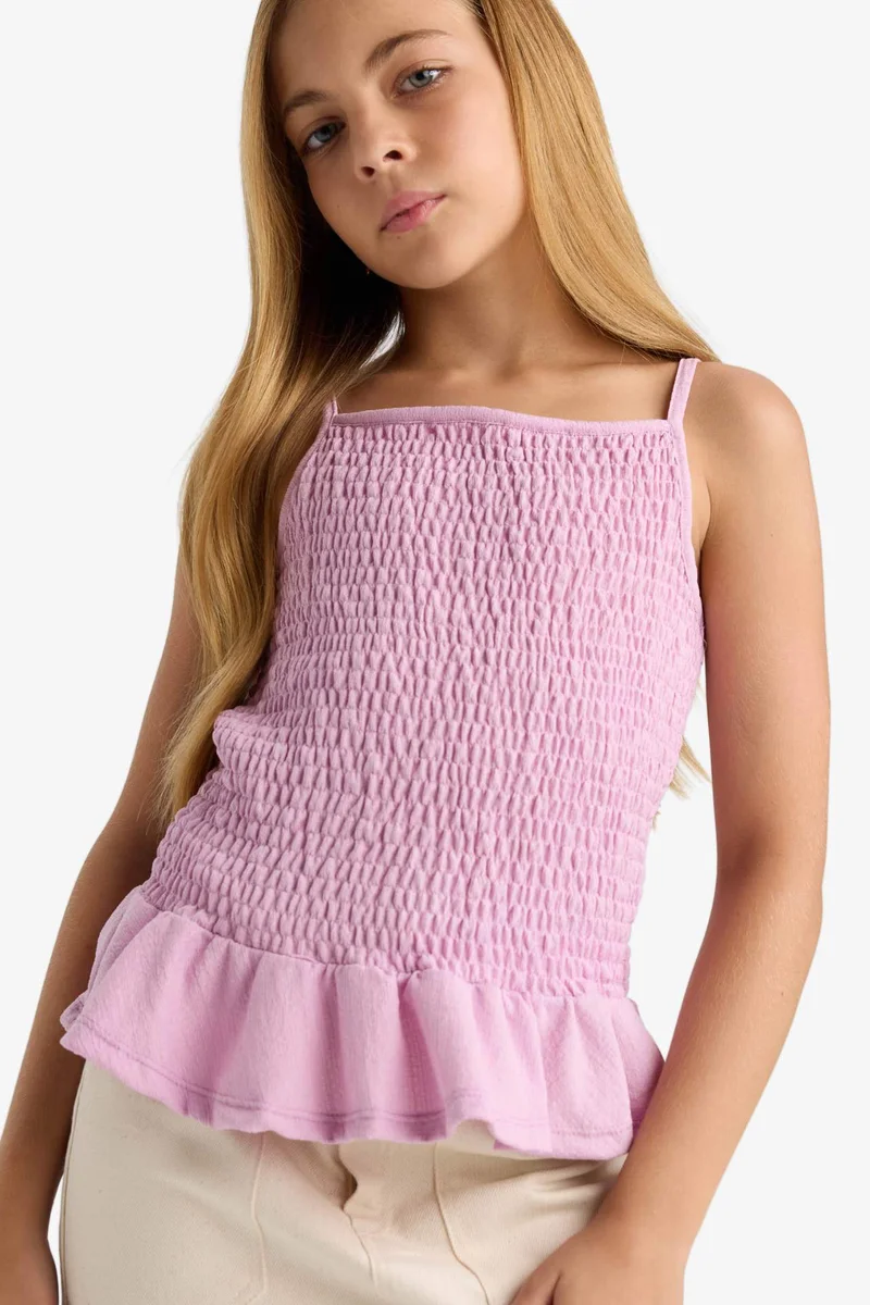 ديفاكتو Girl Strappy Blouse