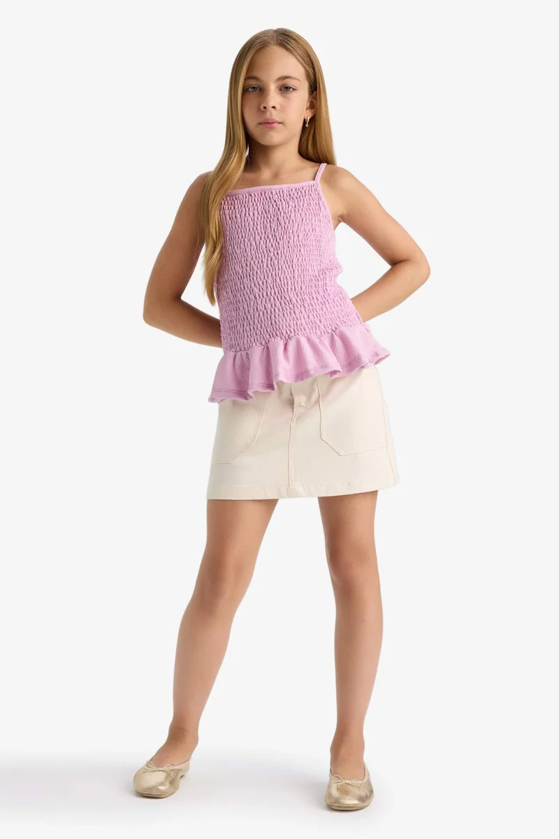 ديفاكتو Girl Strappy Blouse