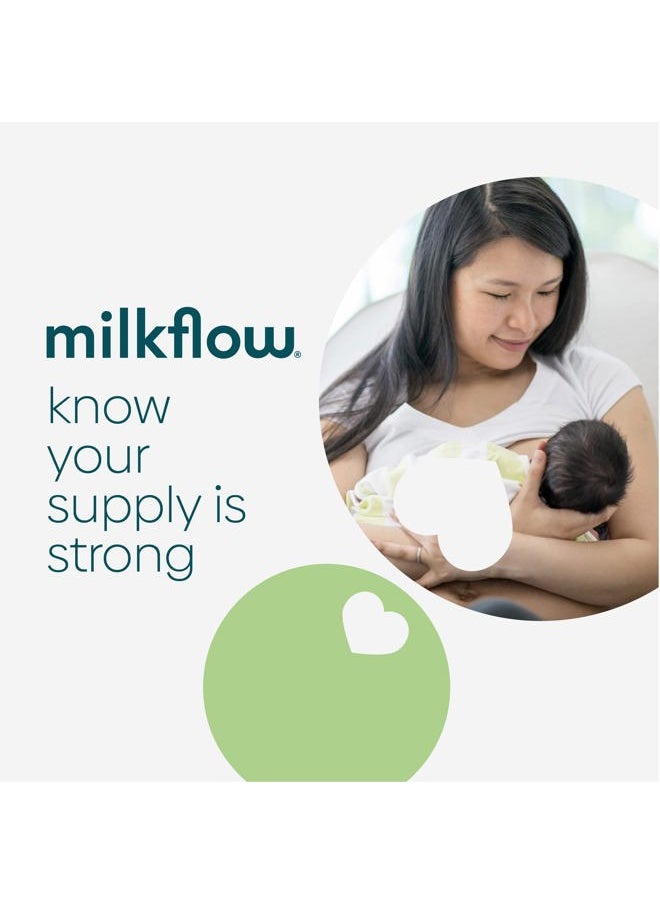 UpSpring - Milkflow Breastfeeding Supplement Capsules with Moringa & Blessed Thistle | Fenugreek-Free | Lactation Supplement to Support Breast Milk Supply | 60 Capsules - Image 1