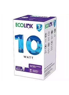 ECOLINK Ecolink 10W E27 6500K 1CT/12 LED Bulb  - Image 2