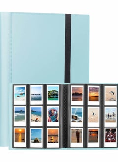 Y&D 432 Pockets Photo Album for Fujifilm Instax Mini Camera, Polaroid 11 90 70 9 8+ 8 LiPlay Instant Snap SnapTouch PIC-300 Z2300 Camera (Blue)  - Image 1