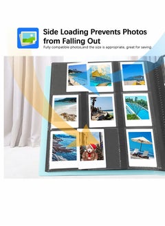 Y&D 432 Pockets Photo Album for Fujifilm Instax Mini Camera, Polaroid 11 90 70 9 8+ 8 LiPlay Instant Snap SnapTouch PIC-300 Z2300 Camera (Blue)  - Image 5