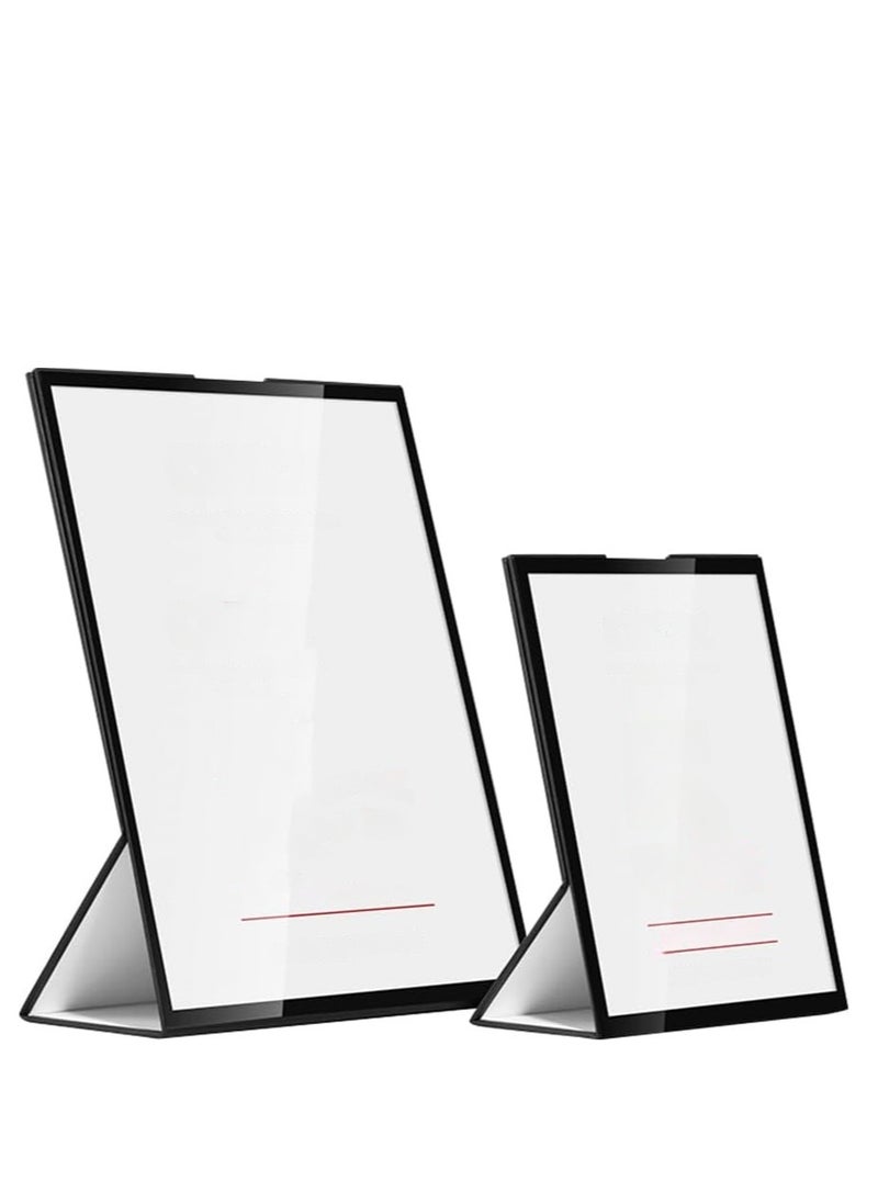 Eckek Eckek  Paper Made Slanted Sign Holder, Menu Displays Sign Stand A4/A5/A6  - Image 2