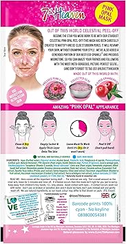 7th Heaven Oil Absorb Pore Declog StarDust Celestial Pink Opal PeelOff face mask 10ml - Image 2