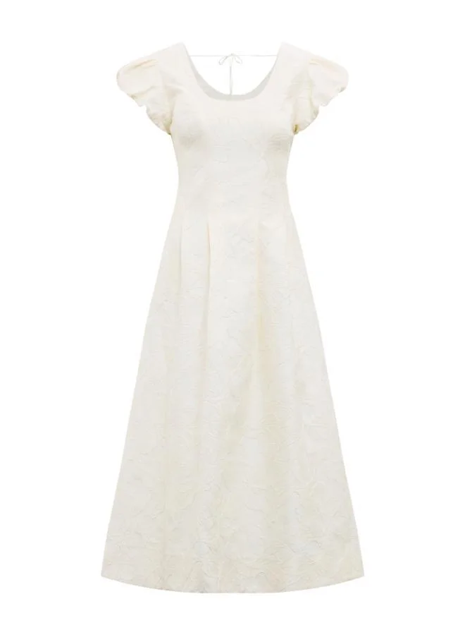 Forever New  Lily Scoop Jacquard Midi for Women | Best Price UAE