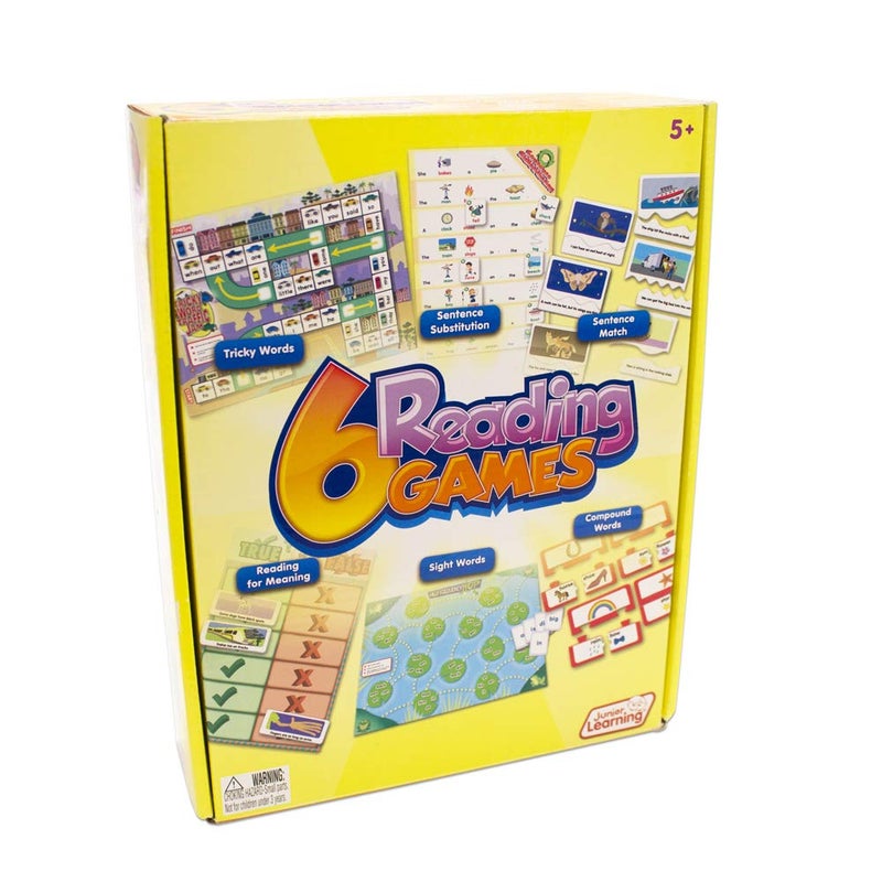 Junior Learning 6 Reading Games Multi