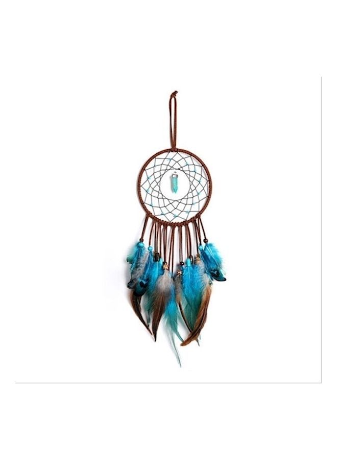 NIBEMINENT Traditional Feather Wall Hanging Multicolour - Image 2