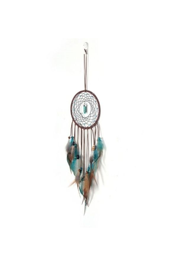 NIBEMINENT Traditional Feather Wall Hanging Multicolour - Image 5