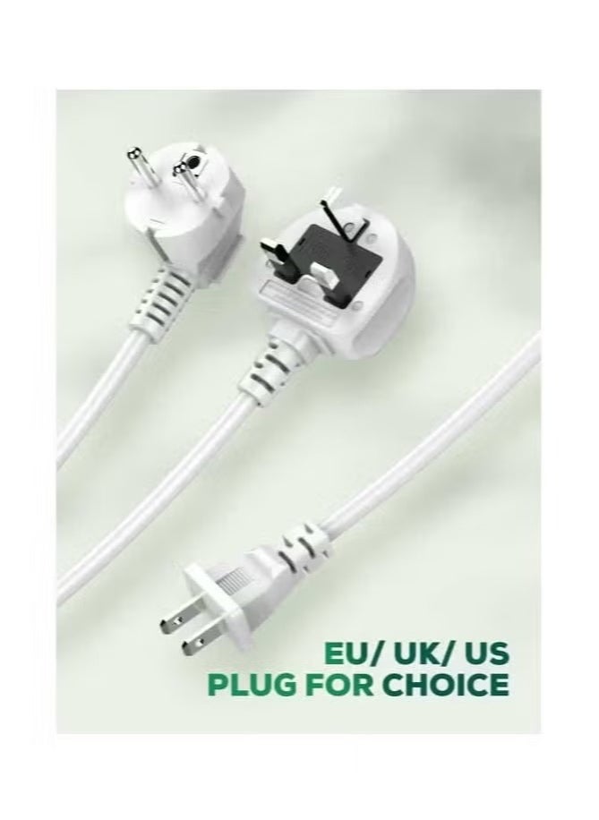 JAJEEK SC5614 Power Strip – 5 AC Outlets & 6 USB Charging Ports with 2m Extension Cord, Surge Protection, Ideal for Home & Office – Efficient Power Hub for Multiple Devices  - Image 4