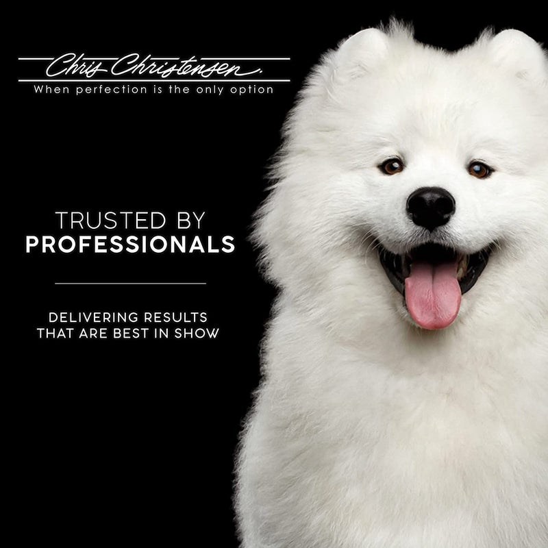 Chris Christensen Slicker Brush for Dogs, Groom Like a Professional, Ideal For All Coat Types, Remove Shedding Coat, Tangles and Dead Undercoat, 17 mm Stainless Steel Pins, Medium - Image 4