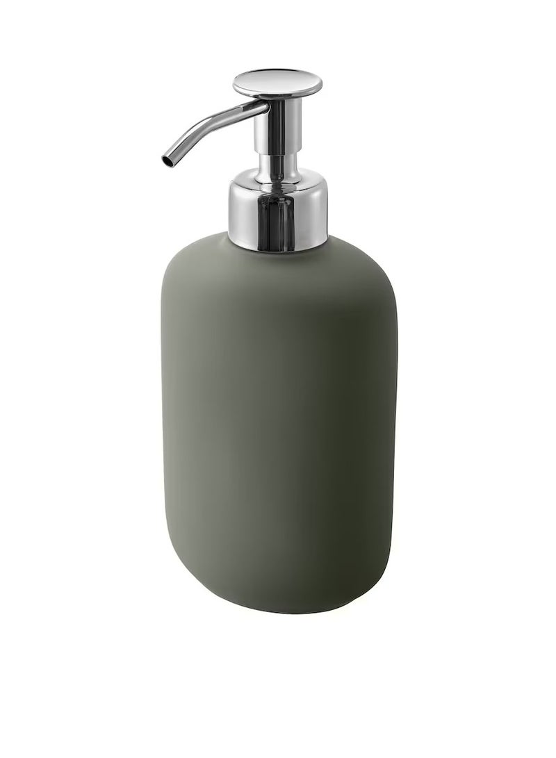 Soap dispenser, grey-green - Image 3