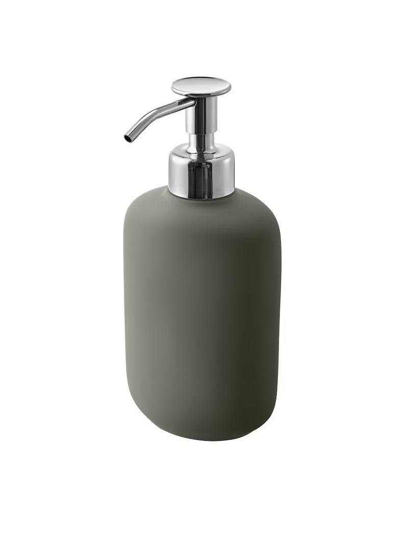 Soap dispenser, grey-green - Image 2
