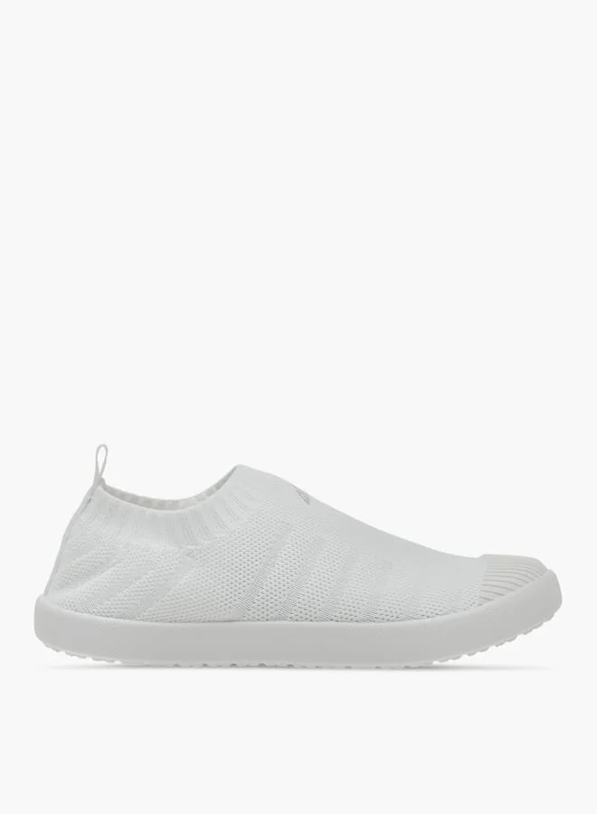 Girls Textured Slip-On Sports Shoes