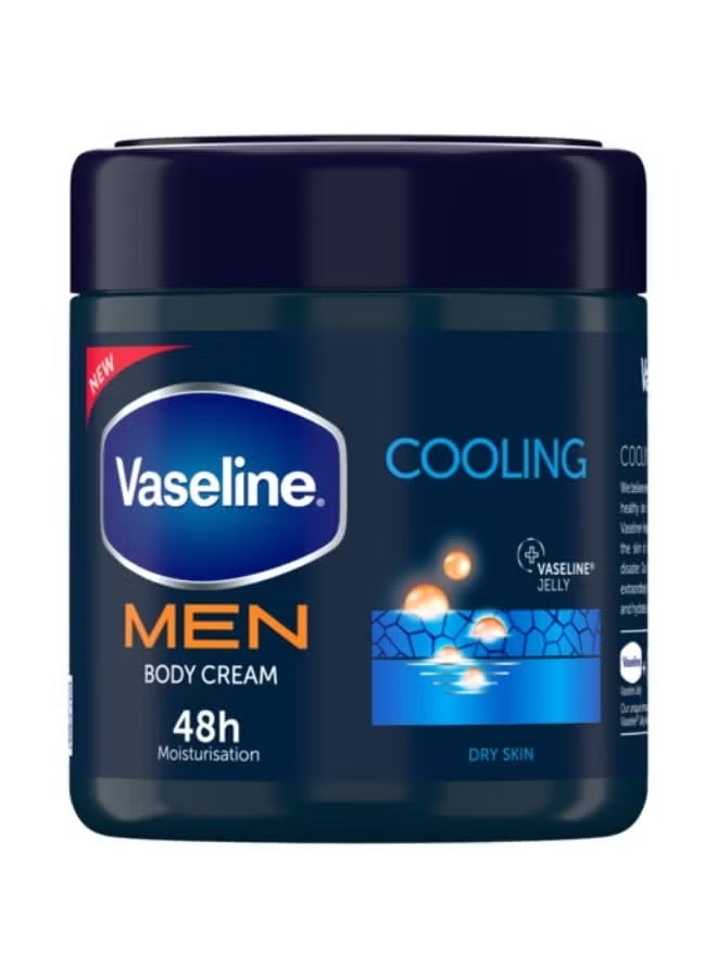 Vaseline Refreshing Body Cream Body Lotion Moisturizer and Exfoliator 400ml