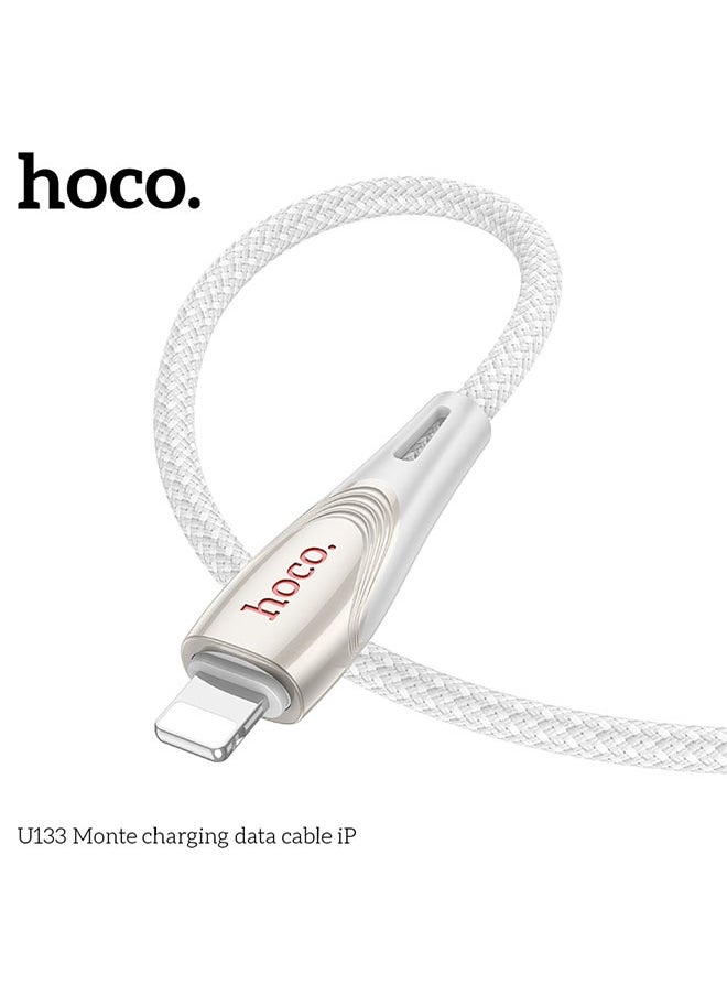 hoco. U133 Monte charging data cable iP  - Image 3