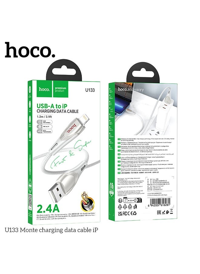 hoco. U133 Monte charging data cable iP  - Image 5