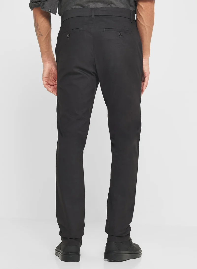 كالفن كلاين Slim Sateen Chino Trouser