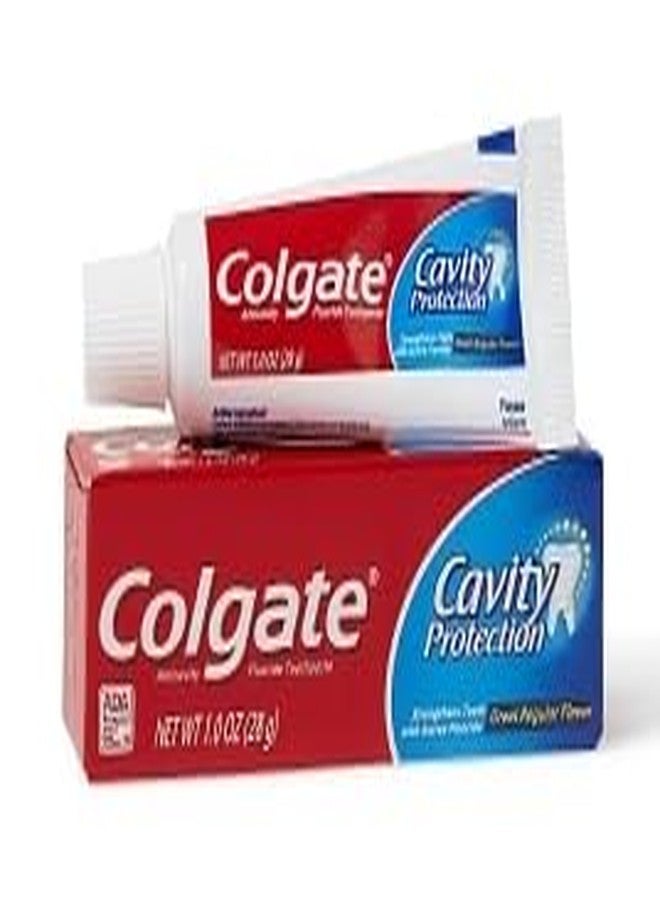 Colgate Cavity Protection Toothpaste, Creat Regular Flavor, Travel Size 1 oz (28g) - Pack of 10 - Image 5