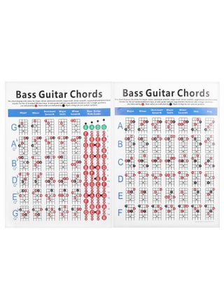 Bass Guitar Chords Chart 4‑String Electric Reference Paper Exercise Tool for Beginners - pzsku/ZBFD0C9F60B06E4A504FDZ/45/_/1691044887/7ab02eae-18a2-4551-a09b-7092afb609bd
