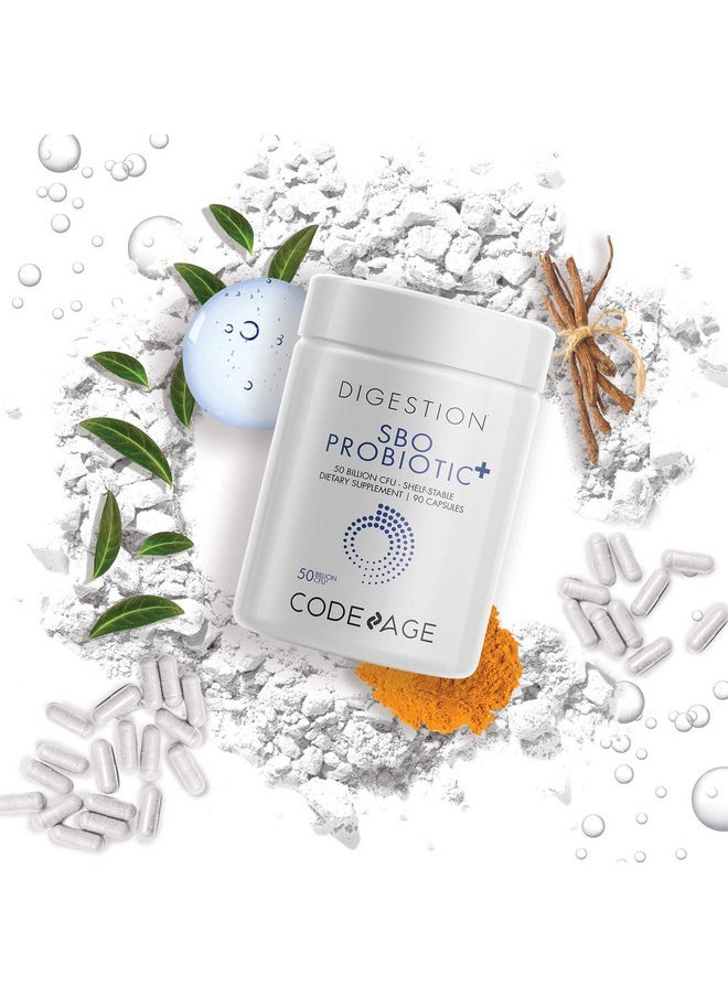 Codeage - Sbo Probiotics 50 Billion Cfus Per Serving Multi Strain Soil Based Organisms Blend And Organic Fermented Botanical Blend Shelfstable 2 Pack - Image 1