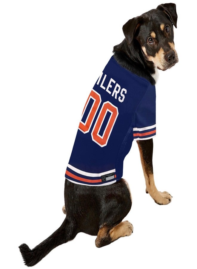 Pets First NHL Hockey Edmonton Oilers Mesh Jersey for Dogs & Cats, Size X-Large, Licensed Dog Jersey with Your Favorite Hockey Team - Image 3