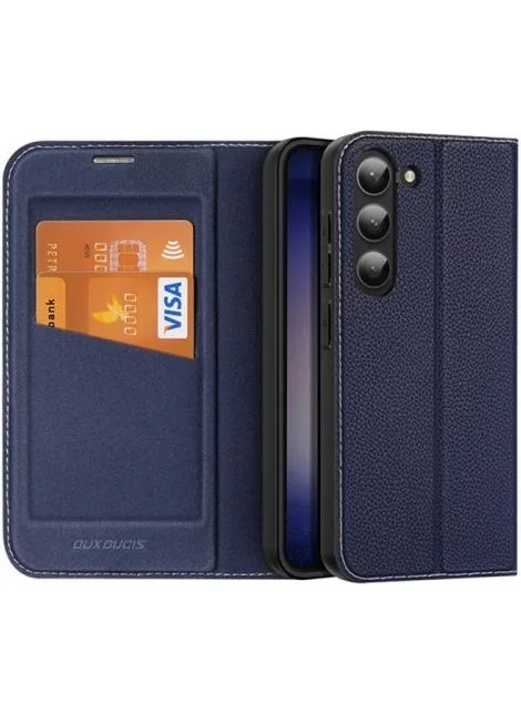 Polhammobile Polham Magnetic Samsung Galaxy S23 Plus Compatible Cover Case, Card Compartment, Stand Case, Pu Leather