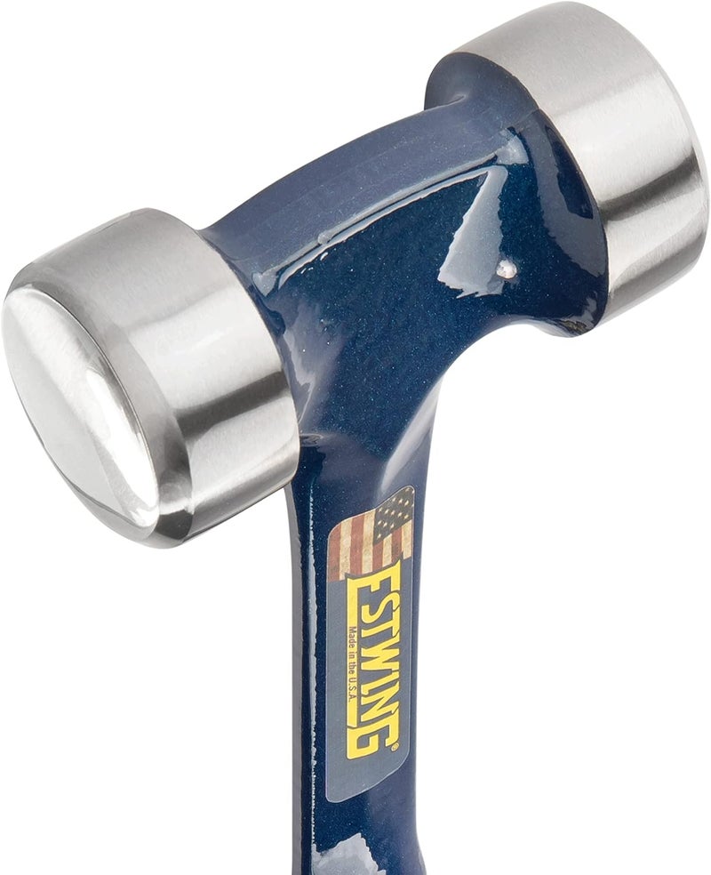Estwing Lineman's Hammer - 40 oz Electrical Utility Tool with Smooth Face & Shock Reduction Grip - E3-40L , Blue - Image 3
