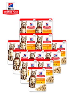 Hill's Adult 1-6 Chicken -85gm (Pack Of 12) 