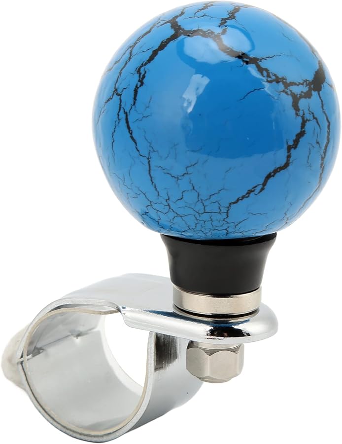 Blue Steering Wheel Spinner Knob Power Turning Aid for Car Truck Tractor Boat - Image 5