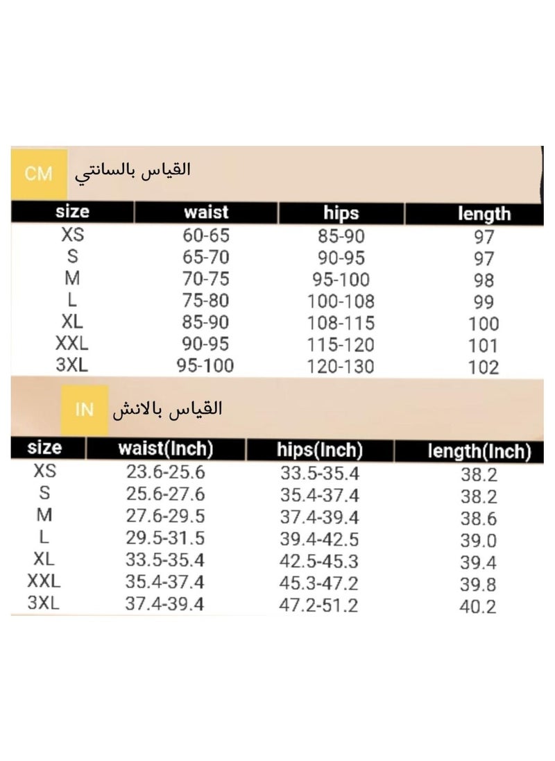 ماركة غير محددة - مشد ليقنز حراري لحرق الدهون من النيوبرين مع بطانة من البولي يوريثين - Image 1