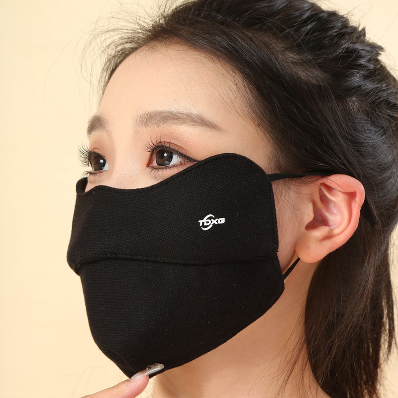 New Autumn Winter Warmth Mask Anti-Fog Unisex Brown - Image 4