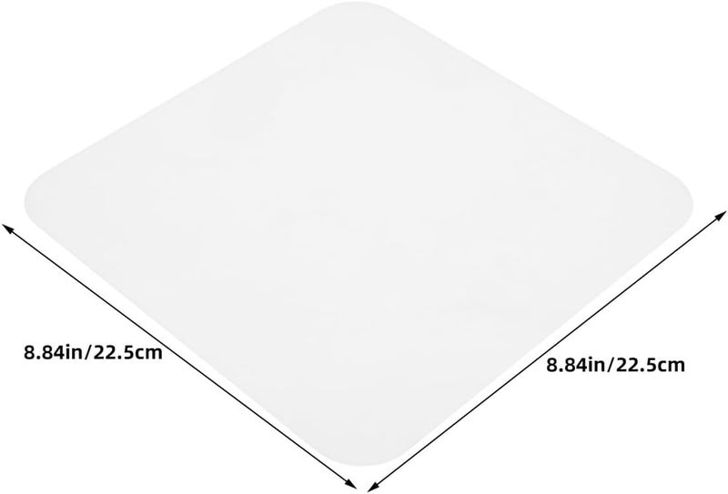 2pcs Square Acrylic Light Diffuser Panel 22.5cm Ceiling Light Replacement Frosted Lampshade for Office and Home Lighting Fixture - Image 1