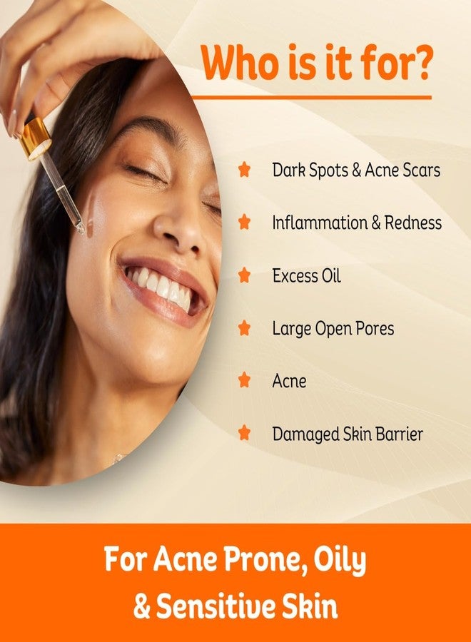 INTIMIFY سيروم إنتيميفاي المضاد لحب الشباب للوجه، سيروم لعلاج حب الشباب والبثور والبشرة الدهنية للرجال والنساء 30 مل (عبوة واحدة) - Image 5