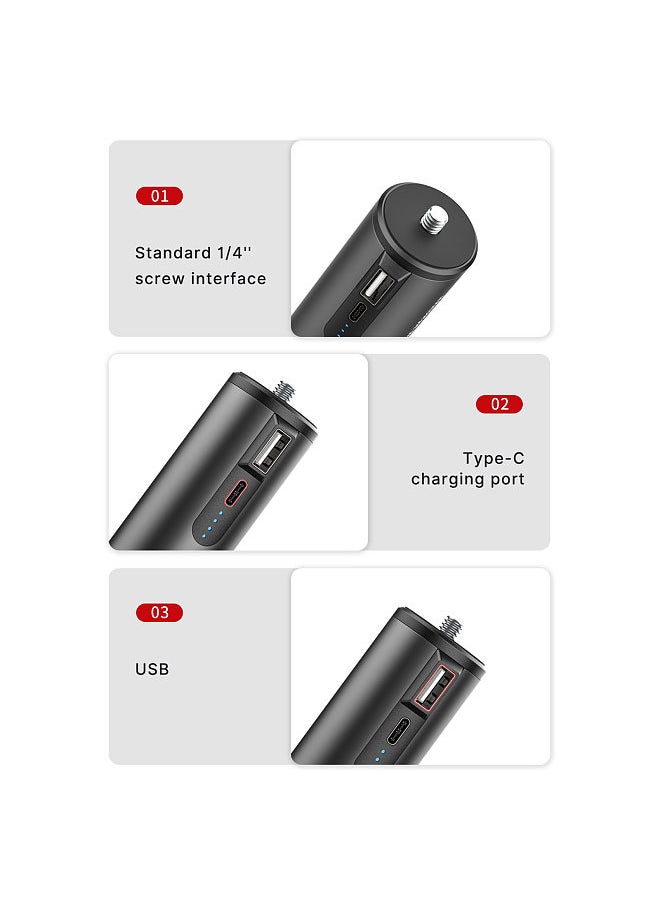Ulanzi - Ulanzi BG-4 Multifunctional Battery Handle Extension Grip Portable Charging Power Bank - Image 1