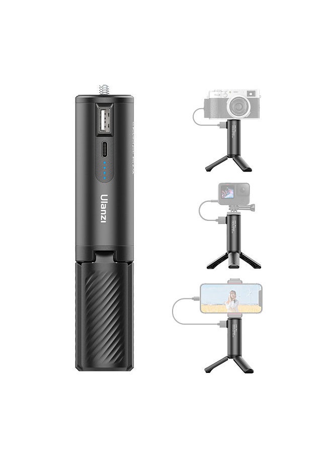 Ulanzi - Ulanzi BG-4 Multifunctional Battery Handle Extension Grip Portable Charging Power Bank - Image 1