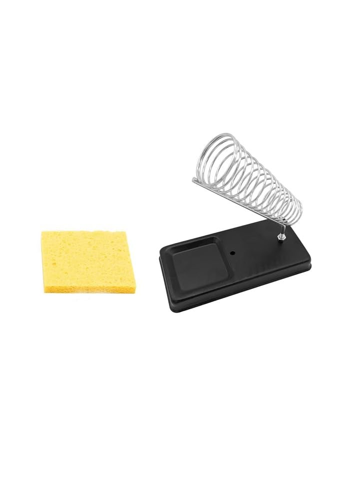 CRAFTS HAVELI CRAFTS HAVELI Combo of Digital Meter DT266 Tweezer 2Pc Tester Soldering Pump Iron Stand Sponge  - Image 3