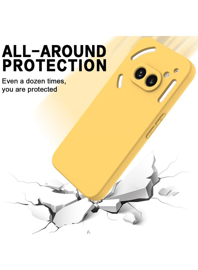 S-TOP Case For Nothing Phone 2a Pure Color Liquid Silicone Shockproof Phone Case - Image 5