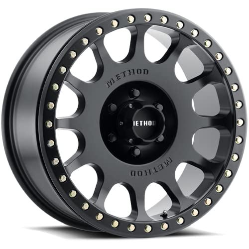 Method Race Wheels 105 Beadlock Matte Black 17x8.5" 6x5.5", 0mm offset 4.75" Backspace, MR10578560500B - Image 3