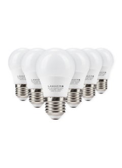 LAWAZIM 5W LED Bulb A50 E27 - 6-Piece 6500K Daylight - Energy Saving 35W Equivalent Non-Dimmable Lightbulbs with 400 Lumens and a Lifespan of 15,000 Hours - for Home, Kitchen, and Bedroom Lighting  - Image 1