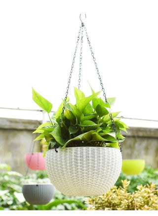 White Hanging Planter with Clear Outer Pot – Stylish Self-Watering Plant Container for Modern Spaces - pzsku/ZBFD1C83B44EF4FC12A6DZ/45/_/1729084966/e6d07121-8368-4b03-98fd-ef106da73ec0