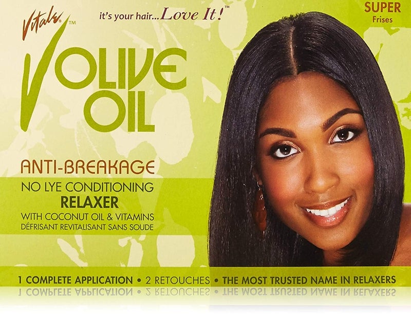 Vitale Olive Oil Relaxer Kit Super  Green