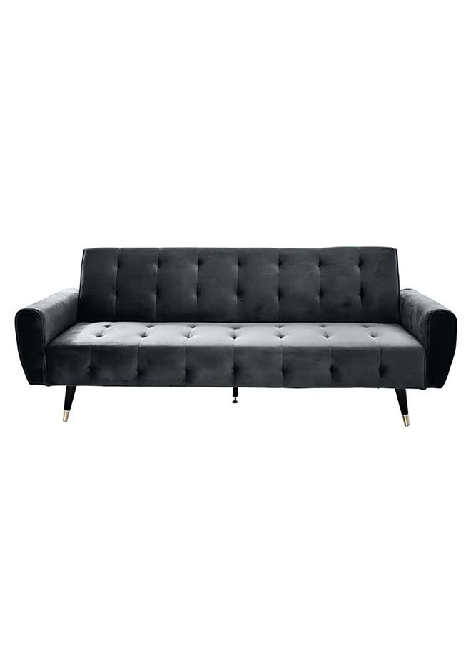 إن - هاوس مونتلا | أريكه سرير 2 في 1 من المخمل Velvet 36x179x106 cm- رمادي  - Image 5