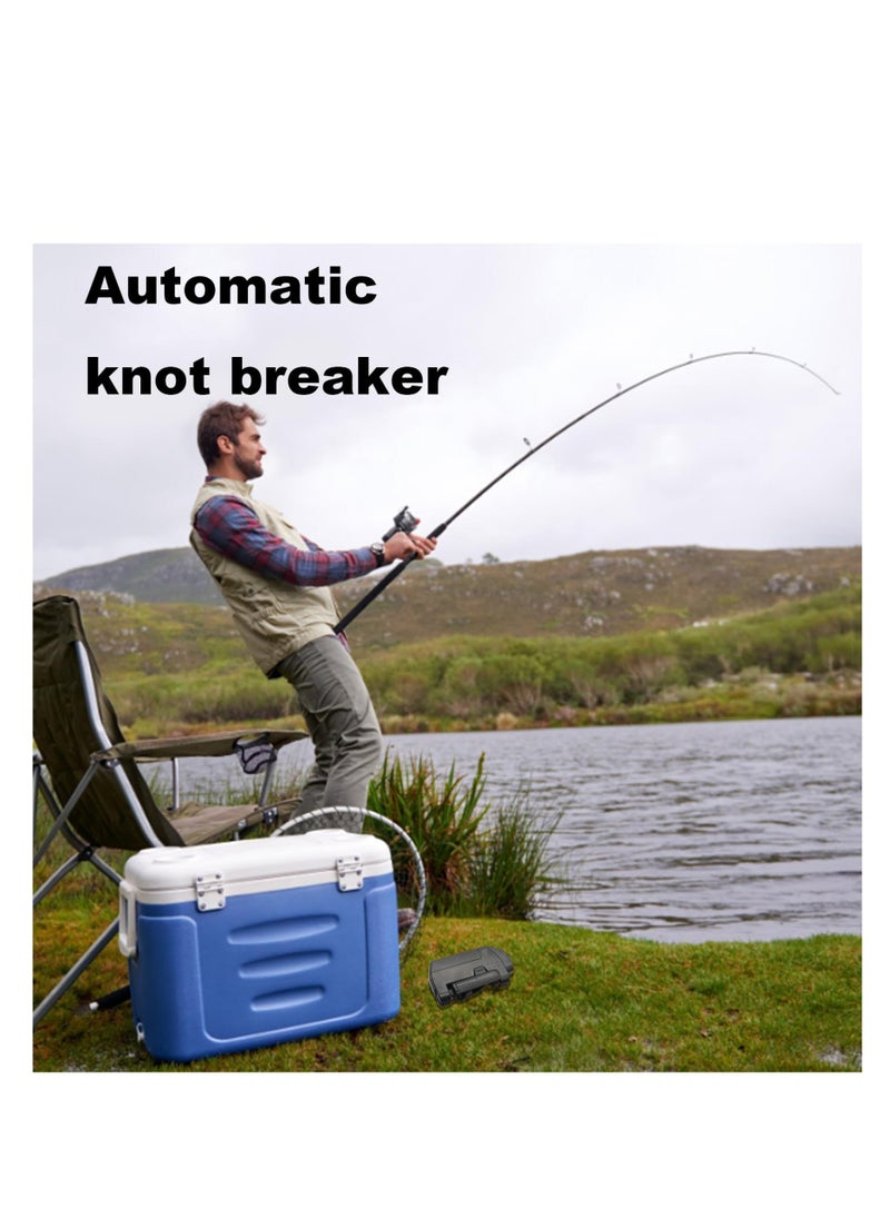 Generic - Electric Lure Professional Fishing Tool, Automatic Hook Tyer Machine Tyer Tying Device, Anti-Didselling Switch, Reflective Design, for Fishing Tools Accessories no Battery Line Spooling Accessories - Image 1