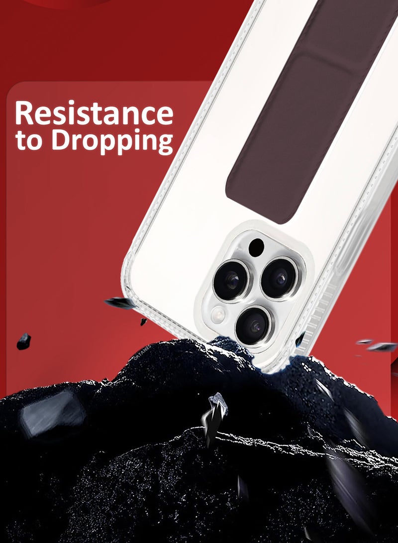 CATANES ( for iPhone 16 Pro Max ) 3 Pack, 1 Case and 2 Screen Protectors, with Phone Grip and Expanding Stand, Kickstand Fully Protective Cover with Phone Grip Holder - Image 4