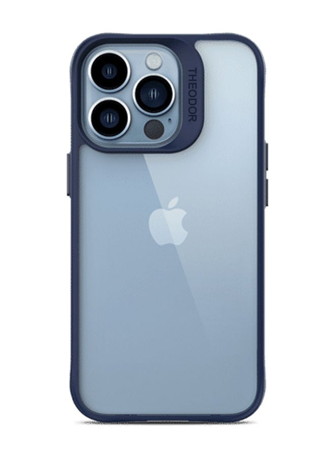 Theodor Protective Hybrid Case Cover For Apple Iphone 13 PRO 6.1 Blue  - Image 1