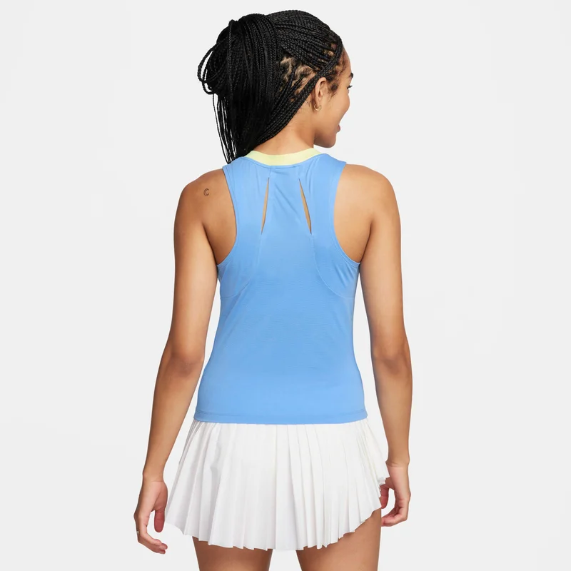 Nike Blue Women's Court Advantage Tank Top for Women | Best Price UAE