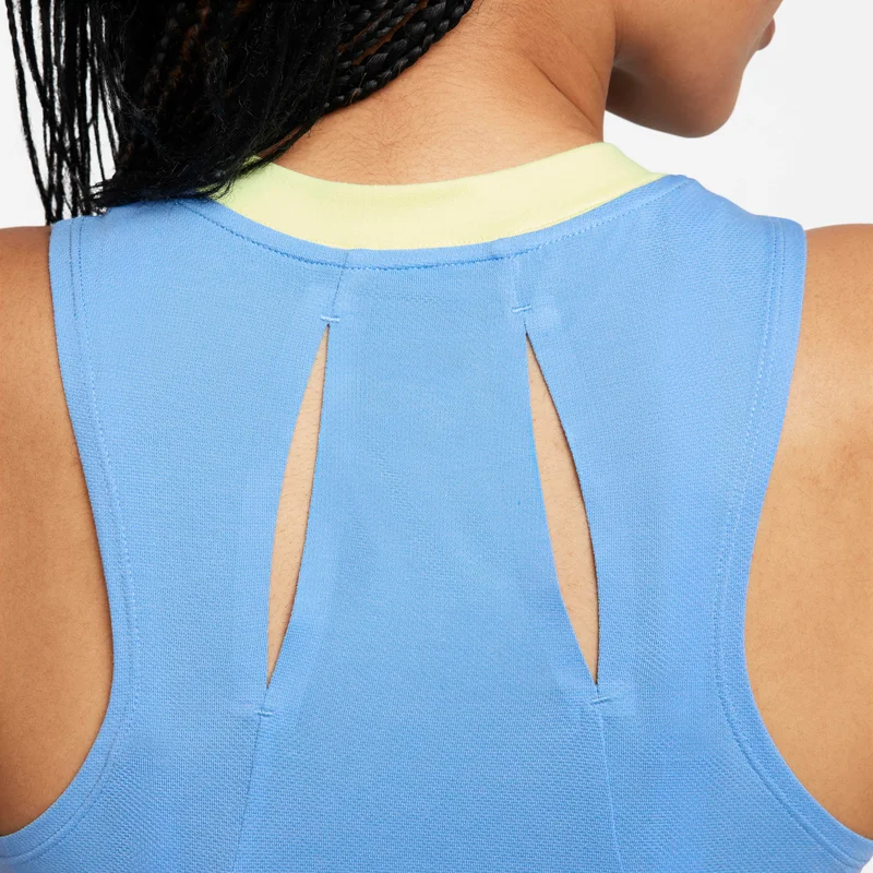 Nike Blue Women's Court Advantage Tank Top for Women | Best Price UAE