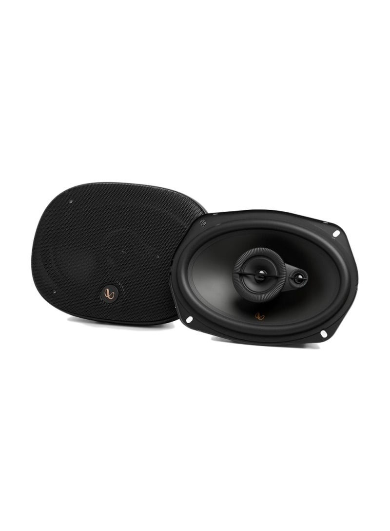 Infinity Alpha 693M 6x9" 3-Way Car Speaker with Grille – 70W RMS, 560W Peak Power - Image 1